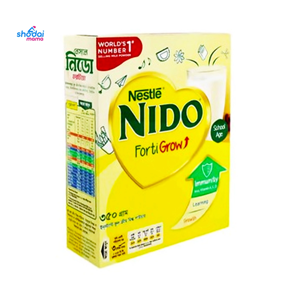 Nido Fortigrow Full Cream Milk Powder 350gm